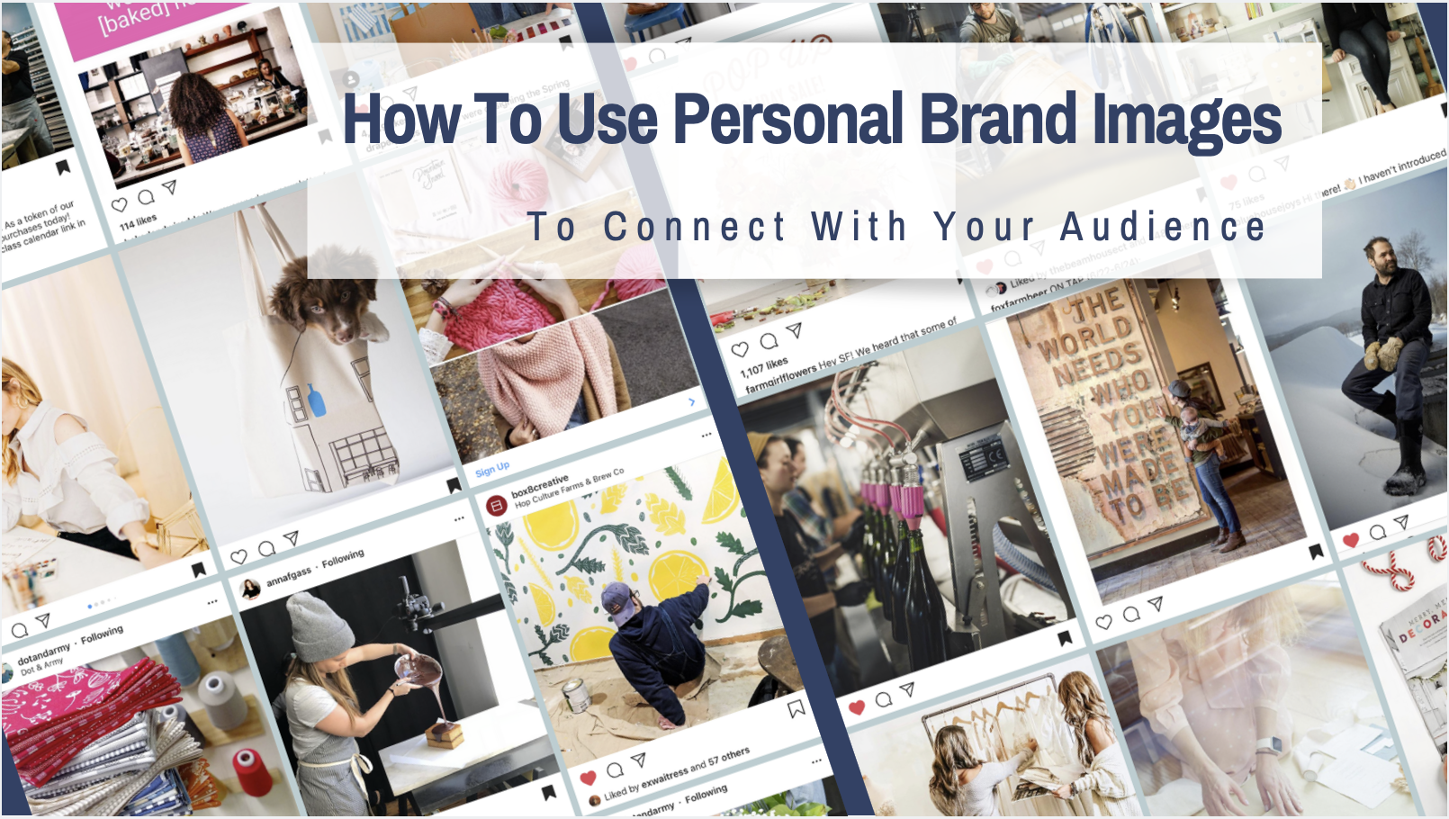 Personal Brand Photography Blog Post