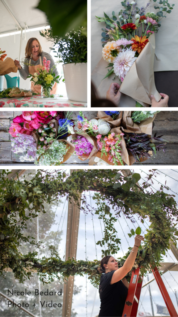 floral designer process_Brand Photo shoot