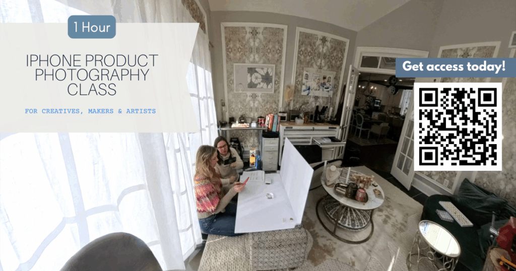 DIY iphone Product Photography Class