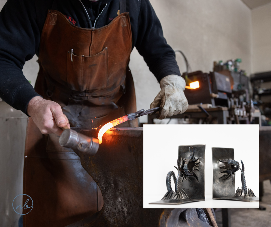 blacksmith branding lifestyle image and final bookends